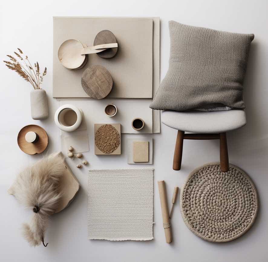 Style déco transitionnel MOODBOARD